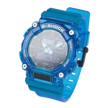 CASIO Casio Sound Wave Series Watch Skeleton Blue G-SHOCK G-Shock Мужские Ana-Digi GA-900SKL-2A [Товар]