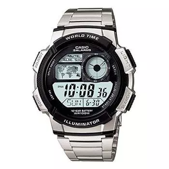 CASIO Casio Sports World Time Equipped Metal Belt Watch Wristwatch AE-1000WD-1A AE1000WD-1A Men s [Товар]