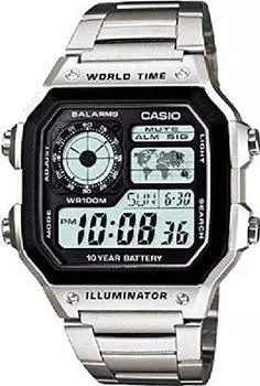 Casio CASIO Standard 10 Years Digital Watch AE1200WHD-1A [Мужские] [Товары]