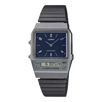 [Casio] CASIO Standard Ana-Digi Quartz Watch AQ-800EB-2A Unisex Navy Overseas Model [Parallel Import]