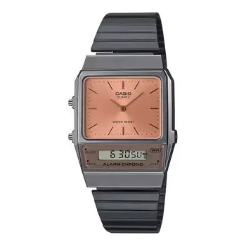 [Casio] CASIO Standard Ana-Digi Quartz Watch AQ-800ECGG-4A Unisex Salmon Pink Overseas Model [Parallel Import]