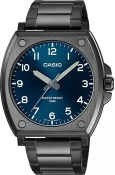 [Casio] CASIO Standard Analog Quartz Men s Watch MTP-E730B-2AV Dark Blue Metal Band