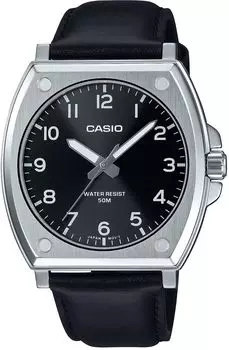 [Casio] CASIO Standard Analog Quartz Men s Watch MTP-E730L-1AV Black Leather Band