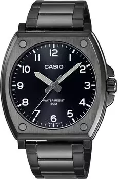 [Casio] CASIO Standard Analog Quartz Men s Watch MTP-E730B-1AV Black Metal Band