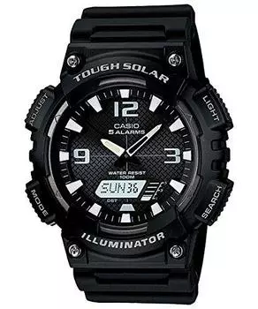 [Casio] CASIO STANDARD AQ-S810W-1A Black Men s Watch [Model]
