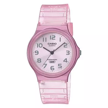 CASIO Casio Standard Cheap Casio Chipkashi POP Watch Ladies Quartz Analog 3 Hand Resin Pink Skeleton MQ-24S-4B [Parallel Import]