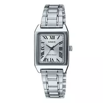 CASIO Casio Standard Cheap Casio Chipkashi Watch Ladies Quartz Brass Stainless Steel Metal Silver LTP-V007D-7B