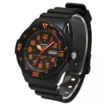CASIO Casio STANDARD Cheap Casio Watch Men s Women s Analog Simple Sports Rubber Black MRW-200H-4B [Parallel Import]