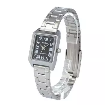 CASIO Casio STANDARD дешевые часы Casio женские аналоговые базовые металлические черные LTP-V007D-1B [Товар]