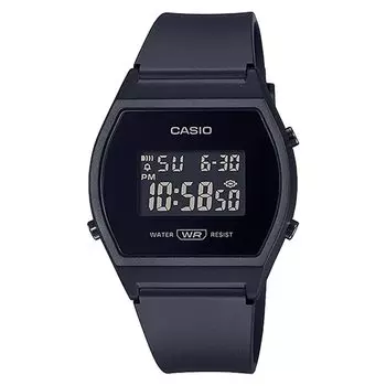 [Casio] CASIO Standard Digital Ladies Girls Watch LW-204-1B No Cosmetic Box Black Inverted LCD Overseas Model [Parallel Import]