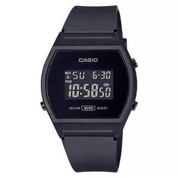 Casio CASIO Standard Digital Ladies Girls Watch LW-204-1B No Presentation Box Black Inverted LCD Overseas Model