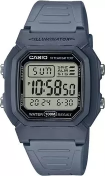 [Casio] CASIO Standard Digital Men s Watch W-800H-2AV Blue Gray Overseas Model [Parallel Import]