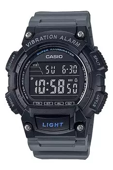 [Casio] CASIO Standard Digital Men s Watch with Vibration Function W-736H-8BV Overseas Model Black x Gray [Item]