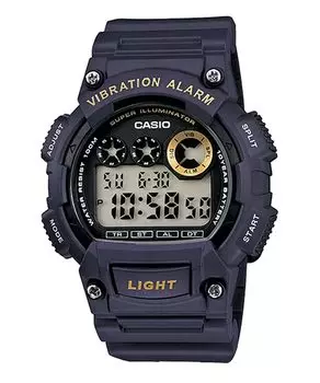 [Casio] CASIO Standard Digital Men s Watch with Vibration Function W-735H-2AV Navy