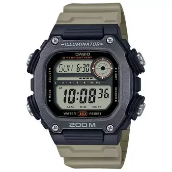 [Casio] CASIO Standard Digital Watch DW-291HX-5AV Long Strap Men s Khaki