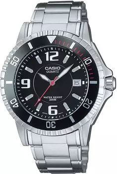 [Casio] CASIO Standard Men s Watch Quartz 20 ATM Water Resistant MTD-1053D-1AV Black