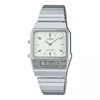 [Casio] CASIO standard STANDARD Ana-Digi кварцевые часы AQ-800E-7A2 унисекс кремово-белая модель заморская [продукт]