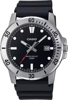 [Casio] CASIO Стандартные аналоговые кварцевые мужские часы MTP-VD01-1EV Военная черная модель Overseas [Параллельный импорт]
