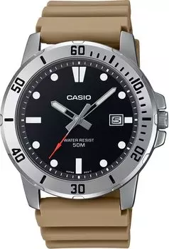 [Casio] CASIO Стандартные аналоговые кварцевые мужские часы MTP-VD01-5EV Военная модель цвета хаки бежевый Overseas [Параллельный импорт]