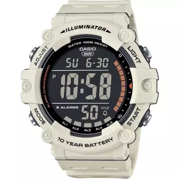 [Casio] CASIO Стандартные цифровые часы AE-1500WH-8B2V Мужские дешевые Casio Chipkashi Матовый Ivory Overseas Модель [Параллельный импорт]