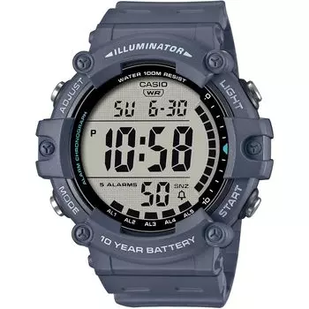 Casio CASIO Стандартные цифровые часы AE-1500WH-2AV мужские дешевые Casio Chipkashi сине-серые зарубежные модели [Параллельный импорт]