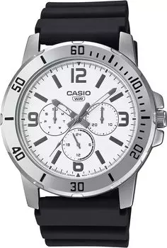 [Casio] CASIO Стандартные кварцевые мужские часы MTP-VD300-7B Многоосевой 24-часовой дисплей Военная белая модель Overseas [Параллельный импорт]