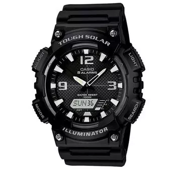 [Casio] CASIO Tough Solar Ana-Digi кварцевые часы AQ-S810 серии мужские Overseas модель (Черный AQ-S810W-1AV) [Параллельный импорт]