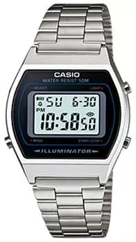 Casio CASIO watch digital standard B640WD-1A silver/black [watch] [watch]
