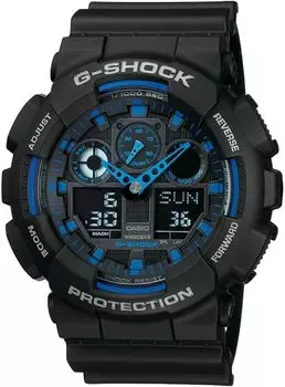 [Casio] CASIO Watch G-SHOCK Antimagnetic Watch (JIS Class 1) GA-100-1A2 Men s [Parallel Import]