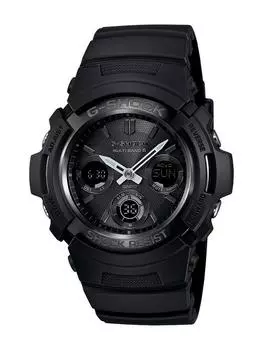 Casio CASIO Watch G-SHOCK FIRE PACKAGE 12 Tough Solar Radio Watch MULTIBAND 6 AWG-M100B-1A Men s [Parallel Import]