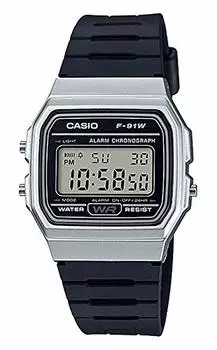 [Casio] CASIO Watch Quartz F-91WM-7A Unisex Cheap Casio Silver [Parallel Import]