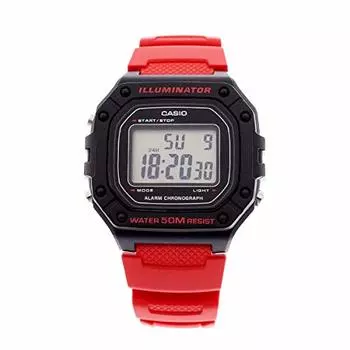 Часы Casio CASIO кварцевые красные W-218H-4BV [унисекс] [предмет]