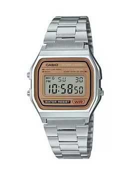 Casio CASIO Watch Standard Digital A158WEA-9 Gold Men s Overseas Model Reimported Product