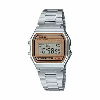 Casio CASIO watch standard digital A158WEA-9 gold men s overseas model product