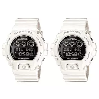 [Casio] CASIO Waterproof Pair Watch G-SHOCK Men s Women s Unisex Pair Metallic Colors Mirror Dial DW-6900NB-7DW-6900NB-7 Watch
