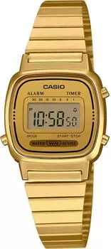 [Casio] CASIO Women s Watch Digital NEW Design LA670WGA-9 Gold Overseas Model [Goods]