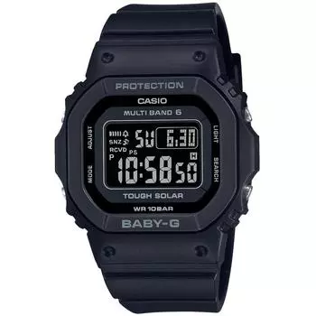 [Casio] Часы Baby Gee на солнечных батареях BGD-5650-1CJF женские черные