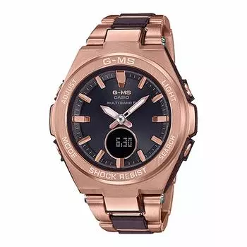 [Casio] Часы Babygie [Оригинальный отечественный продукт] G-MS Radio Solar MSG-W200CG-5AJF женские розовые