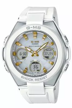 [Casio] Часы Babygie [Оригинальный отечественный продукт] G-MS Radio Solar MSG-W100-7A2JF женские белые