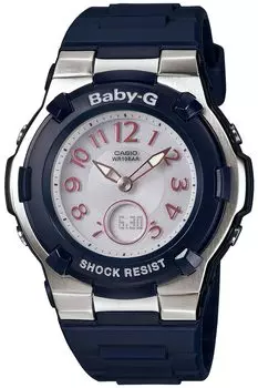 [Casio] Часы Babygie [] Радиочасы на солнечной батарее BGA-1100-2BJF женские, синие