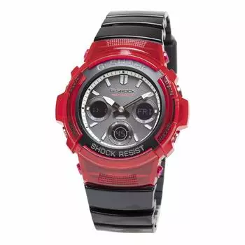 CASIO Часы Casio Аналоговые Цифровые Радио Solar Black G-SHOCK G-Shock Мужские Ana-Digi AWG-M100SRB-4A [Товар]