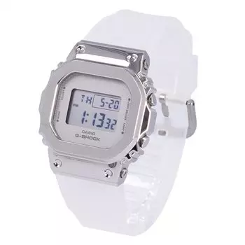 CASIO Часы Casio цифровые квадратные металлические S серии прозрачные G-SHOCK G-Shock мужские женские GM-S5600SK-7 [Товар]