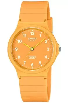 [Casio] Часы Casio Classic [Отечественный оригинальный продукт] Изготовлены из биопластика MQ-24B-9BJF Мужские желтые