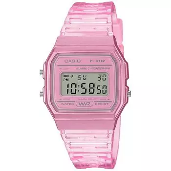 [Casio] Часы Casio Collection F-91WS-4JH розовые