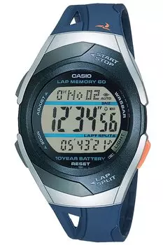 [Casio] Часы Casio Collection [] Спортивный обертывание Разделение Совместимый секундомер STR-300J-2AJH Мужской Синий