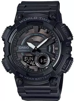 [Casio] Часы Casio Collection Standard (старая модель) AEQ-110W-1BJF Мужской черный