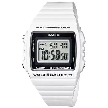 [Casio] Часы Casio Collection W-215H-7AJH мужские белые
