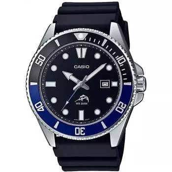 [Casio] Часы CASIO Diver s Watch MDV 106B 1A1V Black x Blue Bezels For Guys Overseas Model