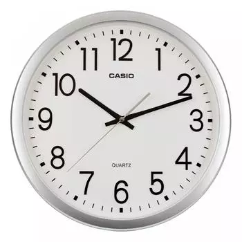 Casio Часы Casio Girl, серебристые, диаметр 35 см, аналоговая непрерывная секундная стрелка, Iq 77 8jf, белые