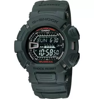 [Casio] Часы Casio GShock Green Mudman Цифровые спортивные часы G9000-3V Мужские [Товар]
